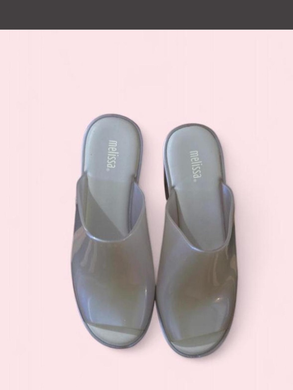 Melissa Cream Platform Mule Heels